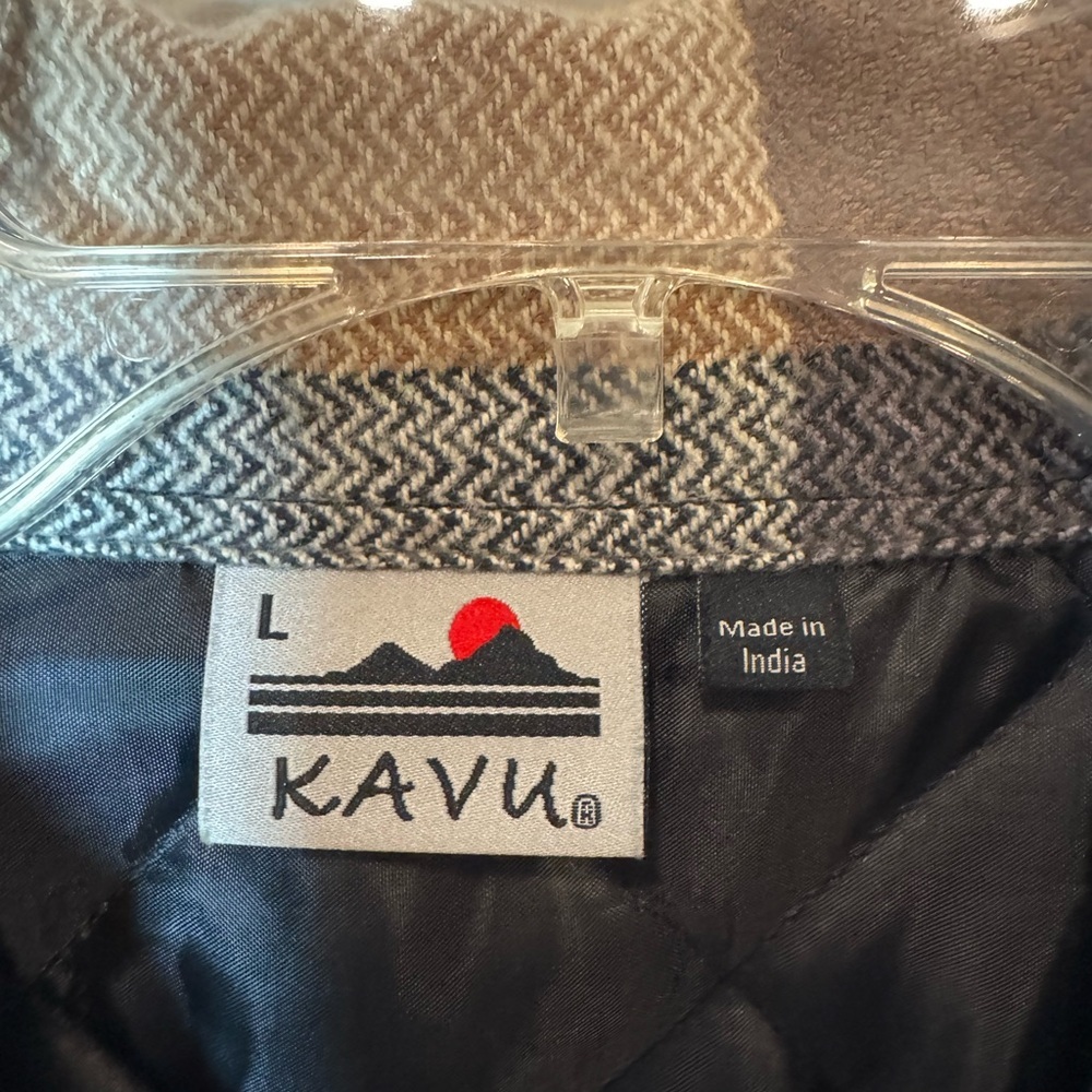 Kavu Quilted Flannel Jacket Women’s Size Large - Picture 3 of 7